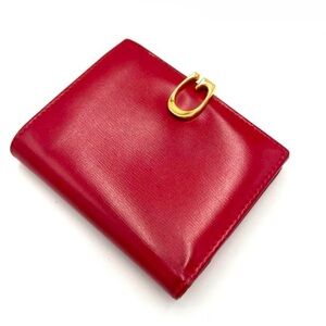 Gucci compact leather wallet